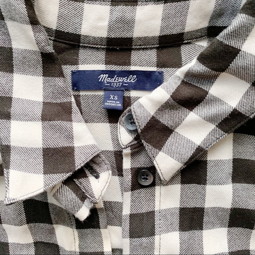 🌵 Madewell Checkered Courier Dress size XS 🌵 - Picture 8 of 8
